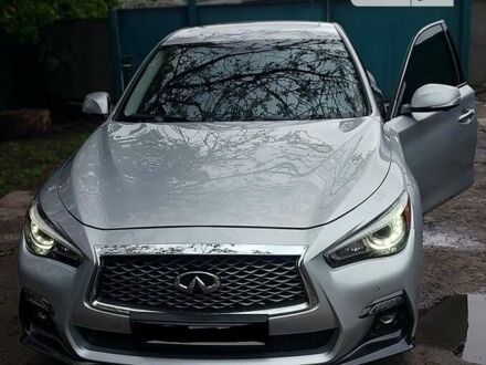 Сірий Інфініті Q50, об'ємом двигуна 3 л та пробігом 47 тис. км за 25500 $, фото 1 на Automoto.ua