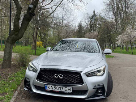 Сірий Інфініті Q50, об'ємом двигуна 3 л та пробігом 135 тис. км за 15900 $, фото 1 на Automoto.ua