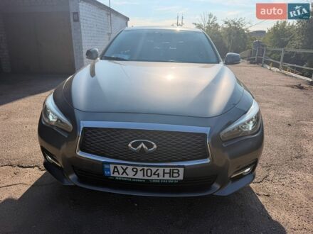 Сірий Інфініті Q50, об'ємом двигуна 3 л та пробігом 127 тис. км за 15500 $, фото 1 на Automoto.ua