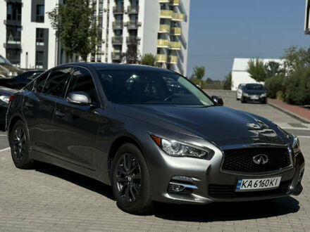 Серый Инфинити Q50, объемом двигателя 1.99 л и пробегом 198 тыс. км за 15600 $, фото 1 на Automoto.ua