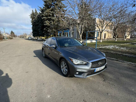 Інфініті Q50 2017 у Покровском на Automoto.ua Сірий Інфініті Q50, об'ємом двигуна 2 л та пробігом 136 тис. км за 17500 $, фото 1 на Automoto.ua