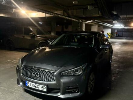 Серый Инфинити Q50, объемом двигателя 1.99 л и пробегом 160 тыс. км за 19000 $, фото 1 на Automoto.ua