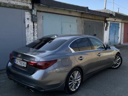 Сірий Інфініті Q50, об'ємом двигуна 2.98 л та пробігом 100 тис. км за 16900 $, фото 1 на Automoto.ua