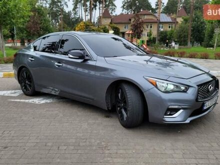 Інфініті Q50 2018 у Ирпене на Automoto.ua Сірий Інфініті Q50, об'ємом двигуна 3 л та пробігом 129 тис. км за 18500 $, фото 1 на Automoto.ua