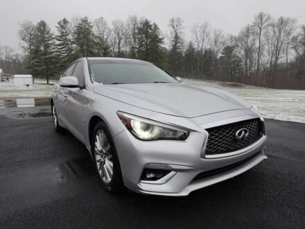Серый Инфинити Q50, объемом двигателя 3 л и пробегом 33 тыс. км за 7700 $, фото 1 на Automoto.ua