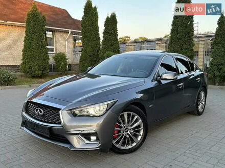 Інфініті Q50 2018 у Марганце на Automoto.ua Сірий Інфініті Q50, об'ємом двигуна 3 л та пробігом 65 тис. км за 20700 $, фото 1 на Automoto.ua