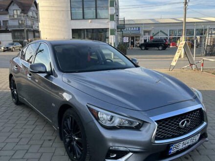 Сірий Інфініті Q50, об'ємом двигуна 3 л та пробігом 90 тис. км за 15000 $, фото 1 на Automoto.ua