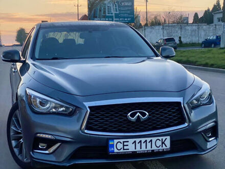 Сірий Інфініті Q50, об'ємом двигуна 3 л та пробігом 105 тис. км за 21000 $, фото 1 на Automoto.ua