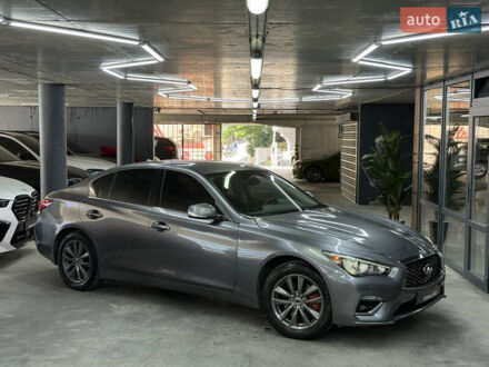 Сірий Інфініті Q50, об'ємом двигуна 1.99 л та пробігом 130 тис. км за 14900 $, фото 1 на Automoto.ua