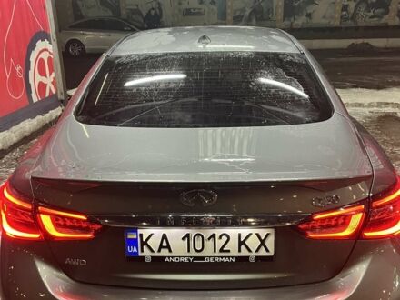 Сірий Інфініті Q50, об'ємом двигуна 3 л та пробігом 108 тис. км за 18300 $, фото 1 на Automoto.ua