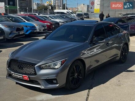 Інфініті Q50 2018 у Харкові на Automoto.ua Сірий Інфініті Q50, об'ємом двигуна 3 л та пробігом 64 тис. км за 25490 $, фото 1 на Automoto.ua