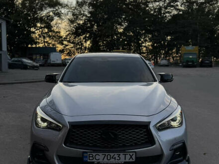 Сірий Інфініті Q50, об'ємом двигуна 3 л та пробігом 59 тис. км за 23000 $, фото 1 на Automoto.ua
