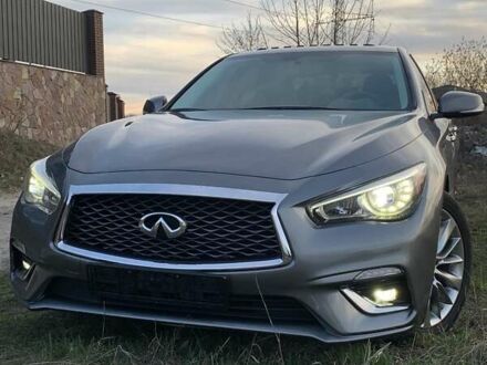 Сірий Інфініті Q50, об'ємом двигуна 3 л та пробігом 100 тис. км за 18900 $, фото 1 на Automoto.ua