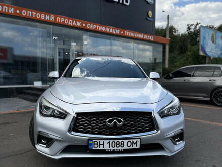 Сірий Інфініті Q50, об'ємом двигуна 3 л та пробігом 92 тис. км за 19100 $, фото 1 на Automoto.ua