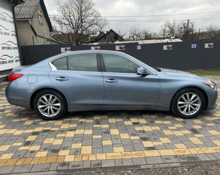 Синій Інфініті Q50, об'ємом двигуна 3 л та пробігом 156 тис. км за 14300 $, фото 3 на Automoto.ua