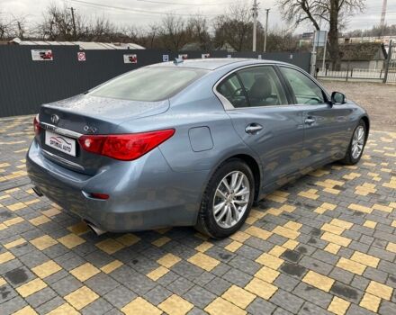 Синій Інфініті Q50, об'ємом двигуна 3 л та пробігом 156 тис. км за 14300 $, фото 4 на Automoto.ua