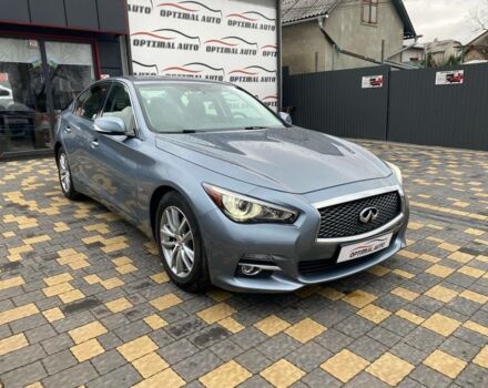 Синій Інфініті Q50, об'ємом двигуна 3 л та пробігом 156 тис. км за 14300 $, фото 2 на Automoto.ua