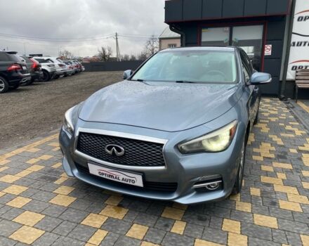 Синій Інфініті Q50, об'ємом двигуна 3 л та пробігом 156 тис. км за 14300 $, фото 9 на Automoto.ua