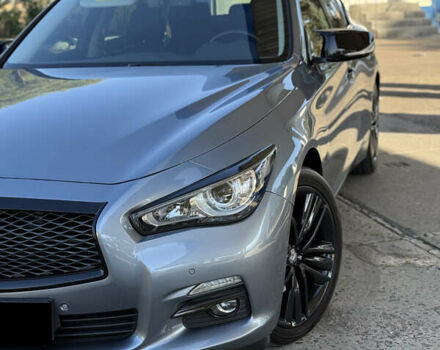 Синий Инфинити Q50, объемом двигателя 2.14 л и пробегом 171 тыс. км за 15500 $, фото 1 на Automoto.ua