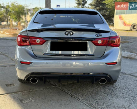 Синий Инфинити Q50, объемом двигателя 2.14 л и пробегом 171 тыс. км за 15500 $, фото 13 на Automoto.ua