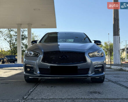 Синий Инфинити Q50, объемом двигателя 2.14 л и пробегом 171 тыс. км за 15500 $, фото 12 на Automoto.ua