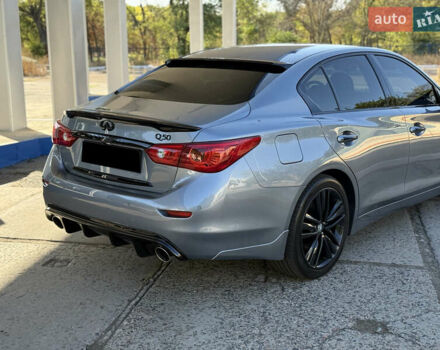 Синий Инфинити Q50, объемом двигателя 2.14 л и пробегом 171 тыс. км за 15500 $, фото 14 на Automoto.ua