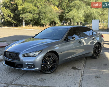 Синий Инфинити Q50, объемом двигателя 2.14 л и пробегом 171 тыс. км за 15500 $, фото 7 на Automoto.ua