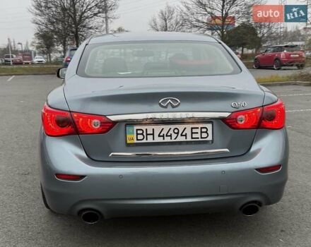 Синий Инфинити Q50, объемом двигателя 1.99 л и пробегом 141 тыс. км за 14500 $, фото 24 на Automoto.ua