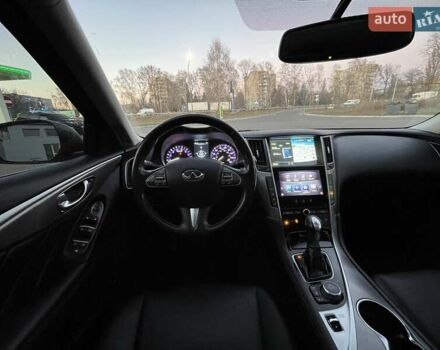 Синий Инфинити Q50, объемом двигателя 3.7 л и пробегом 155 тыс. км за 15499 $, фото 22 на Automoto.ua