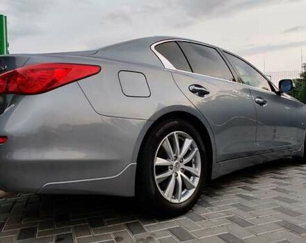 Синий Инфинити Q50, объемом двигателя 3.7 л и пробегом 155 тыс. км за 15499 $, фото 18 на Automoto.ua