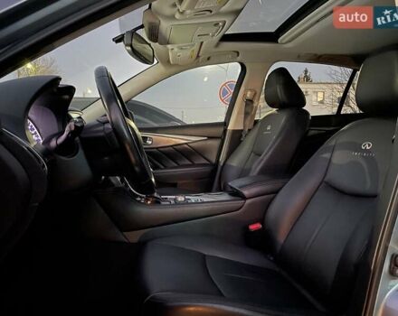 Синий Инфинити Q50, объемом двигателя 3.7 л и пробегом 155 тыс. км за 15499 $, фото 26 на Automoto.ua