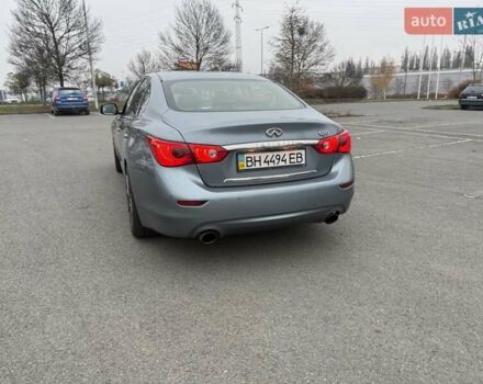 Синий Инфинити Q50, объемом двигателя 1.99 л и пробегом 141 тыс. км за 14500 $, фото 17 на Automoto.ua