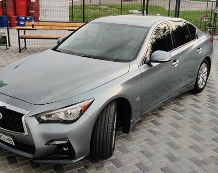 Синий Инфинити Q50, объемом двигателя 3.7 л и пробегом 155 тыс. км за 15499 $, фото 6 на Automoto.ua