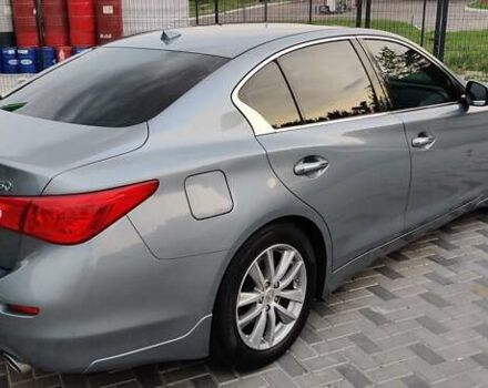 Синий Инфинити Q50, объемом двигателя 3.7 л и пробегом 155 тыс. км за 15499 $, фото 17 на Automoto.ua