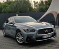 Синій Інфініті Q50, об'ємом двигуна 3.7 л та пробігом 155 тис. км за 15499 $, фото 1 на Automoto.ua