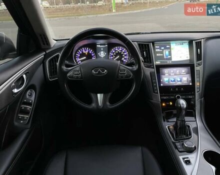 Синий Инфинити Q50, объемом двигателя 3.7 л и пробегом 155 тыс. км за 15499 $, фото 23 на Automoto.ua