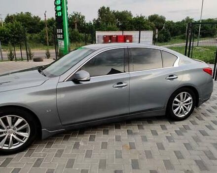 Синий Инфинити Q50, объемом двигателя 3.7 л и пробегом 155 тыс. км за 15499 $, фото 13 на Automoto.ua