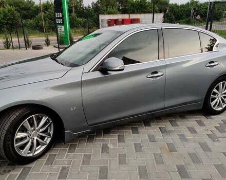 Синий Инфинити Q50, объемом двигателя 3.7 л и пробегом 155 тыс. км за 15499 $, фото 12 на Automoto.ua