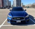 Синий Инфинити Q50, объемом двигателя 3 л и пробегом 102 тыс. км за 19000 $, фото 1 на Automoto.ua