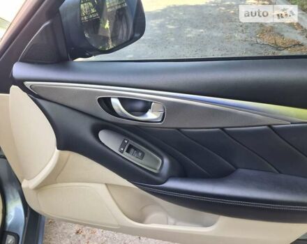 Синий Инфинити Q50, объемом двигателя 3 л и пробегом 76 тыс. км за 16500 $, фото 14 на Automoto.ua