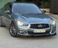 Синий Инфинити Q50, объемом двигателя 3 л и пробегом 160 тыс. км за 13950 $, фото 1 на Automoto.ua