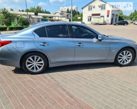 Синий Инфинити Q50, объемом двигателя 3 л и пробегом 76 тыс. км за 16500 $, фото 9 на Automoto.ua