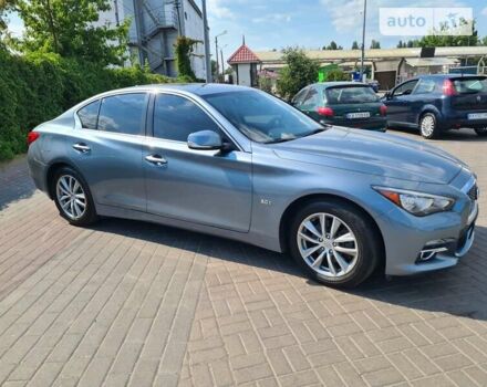 Синий Инфинити Q50, объемом двигателя 3 л и пробегом 76 тыс. км за 16500 $, фото 10 на Automoto.ua