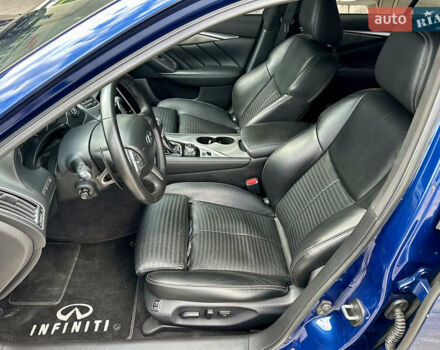 Синий Инфинити Q50, объемом двигателя 3 л и пробегом 113 тыс. км за 15900 $, фото 16 на Automoto.ua