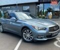 Синий Инфинити Q50, объемом двигателя 3 л и пробегом 79 тыс. км за 16490 $, фото 1 на Automoto.ua