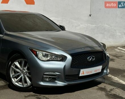 Синій Інфініті Q50, об'ємом двигуна 3 л та пробігом 140 тис. км за 13490 $, фото 12 на Automoto.ua