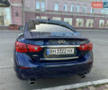 Синий Инфинити Q50, объемом двигателя 3 л и пробегом 113 тыс. км за 19900 $, фото 5 на Automoto.ua