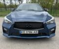 Синий Инфинити Q50, объемом двигателя 3 л и пробегом 160 тыс. км за 13999 $, фото 1 на Automoto.ua