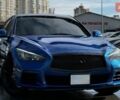 Синий Инфинити Q50, объемом двигателя 3 л и пробегом 84 тыс. км за 13500 $, фото 1 на Automoto.ua