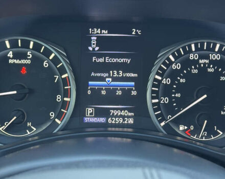 Синий Инфинити Q50, объемом двигателя 3 л и пробегом 80 тыс. км за 25000 $, фото 28 на Automoto.ua